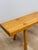 Hagerty Handmade Pine Bench Rustic Colonial Farmhouse Vintage Entryway Seating For Sale - Image 4 of 10
