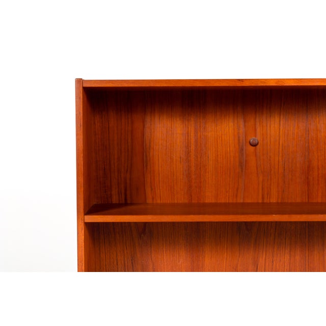 Mid-Century Modern Danish Teak Bookcase, 1960s For Sale - Image 10 of 11