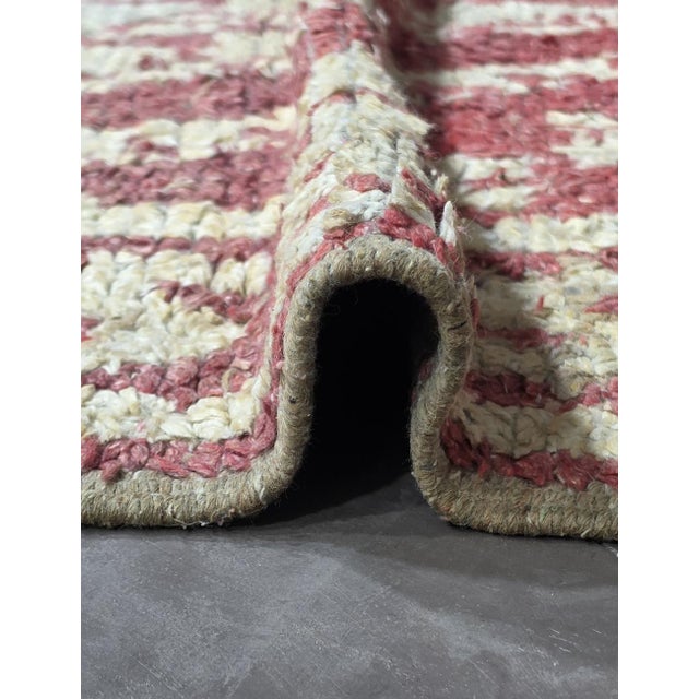 Vintage Red Moroccan Rug - 9.2 X 5.5 Ft For Sale - Image 4 of 8