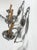 Traditional Silver Double Arm Vintage Sconces - Early 20th Century. Salvaged From a Renovation. For Sale - Image 3 of 7