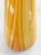 Late 20th Century Mid-Century Brightly Colored Orange and Yellow Art Glass Vase For Sale - Image 5 of 10