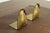 Roycroft Roycroft Arts & Crafts Hammered Brass Over Copper Bookends, Circa 1920s For Sale - Image 4 of 11