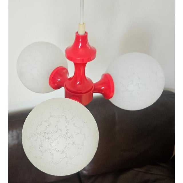 Mid-Century Sputnik Pendant Light by Richard Essig, Germany, 1970s For Sale - Image 6 of 15