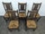Chairs in the style of Dudouyt, Set of 5 For Sale - Image 3 of 8
