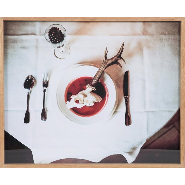 Andrea Montavani The Swan Song, Hero 2017 Pro Pigmentary Premium Or Fine Art Print Numbered 2/7, signed Frame Oak veneer...