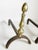 Andirons with Brass Finials, France, 1930s, Set of 2 For Sale - Image 13 of 14