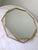 Gold Modern Octagonal Lattice Frame Gold Mirror For Sale - Image 8 of 8