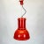 Industrial Red Lamp by Roberto Menghi for Fontana Arte, 1970s For Sale - Image 13 of 13