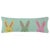 Traditional Three Rugee Peeps Type Bunnies Hook Pillow, 24" x 8" For Sale - Image 3 of 3