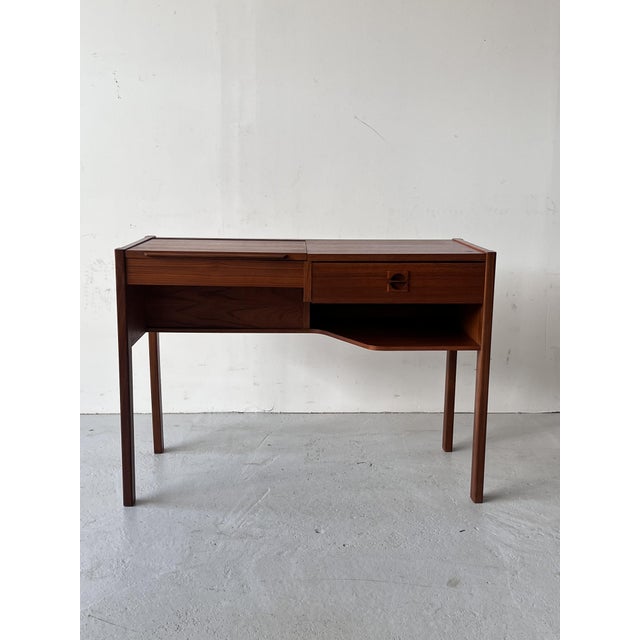 Mid-Century Scandinavian Dressing Table with Mirror by Arne Wahl-Iversen for Ikea, 1960s For Sale - Image 12 of 13