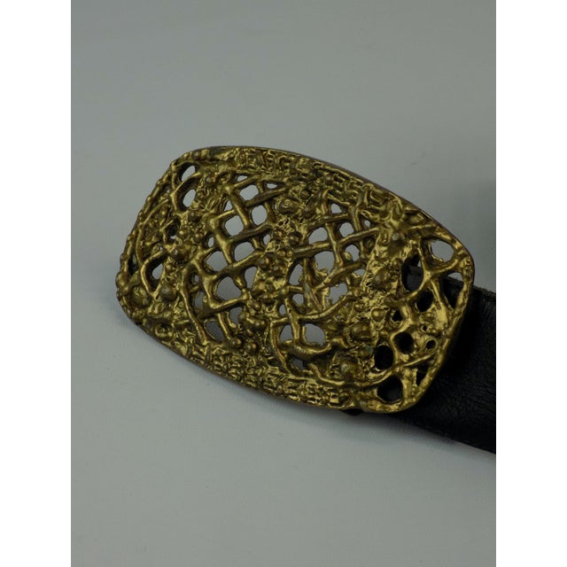 Bronze Belt Line Vautrin attributed to Line Vautrin, 1950s For Sale - Image 6 of 6
