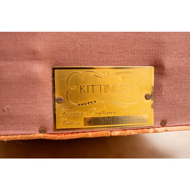 Kittinger Cw-104 Colonial Williamsburg Clawfoot Wing Chair For Sale - Image 16 of 18