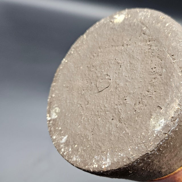 Vintage Fat Lava Ceramic Handled Jug, 1960s For Sale - Image 6 of 7