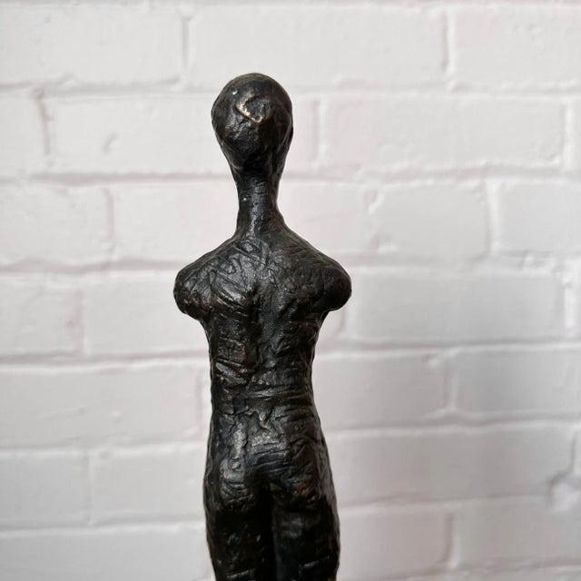 Postmodern Bronze Sculpture "evening Shadow" Etruscan Style For Sale - Image 3 of 6