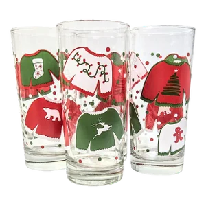 Ugly Sweater Tumblers- Set of Four