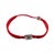 Men's Sterling Silver Evil Eye Charm Red Rope Hope Bracelet For Sale - Image 9 of 9
