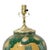 Vintage Brunschwig & Fils Hand-Painted Green Ceramic Pig Table Lamps - Pair For Sale In New York - Image 6 of 11