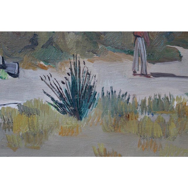 Yves Brayer, Cabins in the Camargue, 1950s, Painting, Framed For Sale - Image 16 of 18