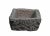 19" Inch Long Hand Chiseled Stone Trough 24-22 For Sale - Image 4 of 5