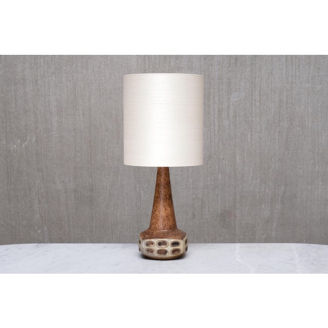 Glazed Ceramic Table Lamp by Marianne Starck for Michael Andersen & Son, Denmark, 1960s For Sale - Image 12 of 12