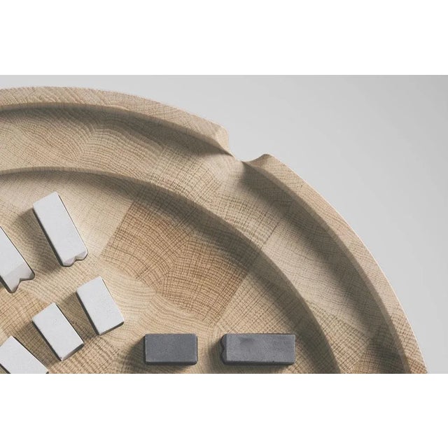 Ivory 21st Century Trojan Chess Table & Set in White from Futuro Studio For Sale - Image 8 of 11