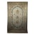 Vintage Tabriz Rug, Finely Hand-Knotted Wool & Silk, Floral Pattern, Ivory & Blue, 7x10 For Sale