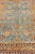 Blue Botanical Design Persian Malayer Antique Rug in Blue, Rust, and Orange Tones For Sale - Image 8 of 12