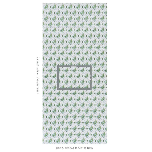 Beautifully detailed yet not at all busy, Basile Trellis wallpaper is a leafy lattice design with the unique look of a...