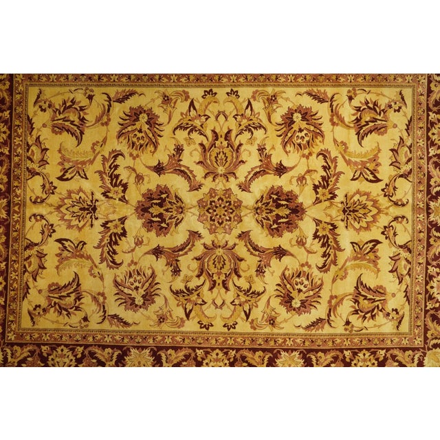 Traditional Tabriz Rug 9'11'' X 13'7'' For Sale - Image 3 of 9