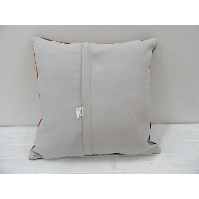 Contemporary Handmade Decorative Turkish Kilim Pillow Cover For Sale - Image 3 of 4