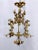 This a European decorative floral pendant with brass branches and flowers. It has one Edison based socket that can use 100...