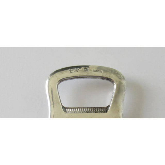 Vintage C.1960's-C.1970's Christofle Silver Plate Bottle Top Opener, "Coll. Gallie," For Sale - Image 9 of 13