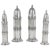 Marie Zimmermann Silver Salt and Pepper Shaker Set For Sale - Image 11 of 11