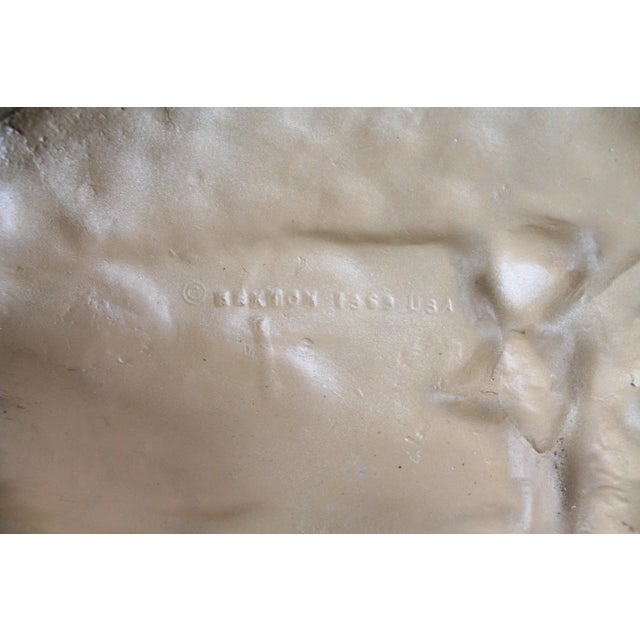 Mid-Century Cast Owl Wall Hangings - a Pair For Sale In Milwaukee - Image 6 of 6