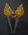 Victorian Gothic Twin Torchère Wall Light with Opaline Flame Shades, 1850s For Sale - Image 18 of 18