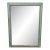 Vintage Carved Wood Mirror For Sale