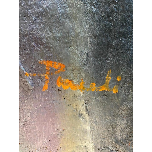 Gilbert Pauli, Juger, Oil on Burlap, 2002 For Sale - Image 6 of 11