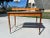 Mid-Century Modern Vintage Mid Century Modern 1950s Paul McCobb Connoisseur Collection Desk African Mahogany Restored Brass H. Sack and Sons For Sale - Image 3 of 11