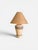 1980s Postmodern Southwest Style Textured Plaster Lamp Set - Floor & Table (Set of 2) For Sale - Image 10 of 11