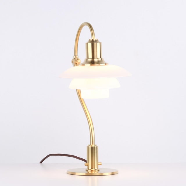 Exclusive ph 2/2 “the question mark” table lamp designed by poul henningsen and released as a limited edition in 2021 by...