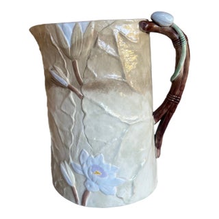 Large Antique Pitcher by Joseph Holdcroft, C 1880s For Sale