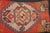 Handmade Authentic Turkish Throw Rug Pillw With Red&Green Color -17'' X 36'' For Sale - Image 13 of 15
