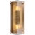 Clayton Wall Sconce in Crystal and Hand-Rubbed Antique Brass Designer: AERIN Height: 12.5" Extension: 4" Backplate: 4.75"...