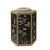 This is a hexagon shape box covered with hand embroidery artwork fabric. It is a special decoration piece for the room....