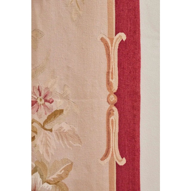 Long Savonnerie Tapestry from Aubusson For Sale - Image 4 of 10