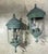 Pair of Vintage Solid Brass Wall Lanterns /Sconces 22”x10”x11”.5 For Sale - Image 15 of 16