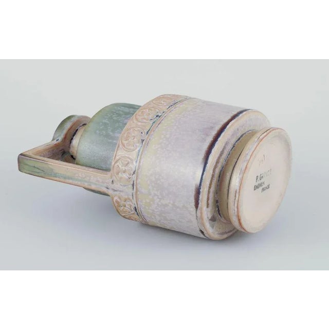 Art Deco Ceramic Jug by P. Garnier, Enghien, France, 1920s-1930s For Sale - Image 8 of 10