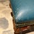 Traditional Chippendale or Georgian Style Vintage Leather Footstool Antique For Sale - Image 3 of 12