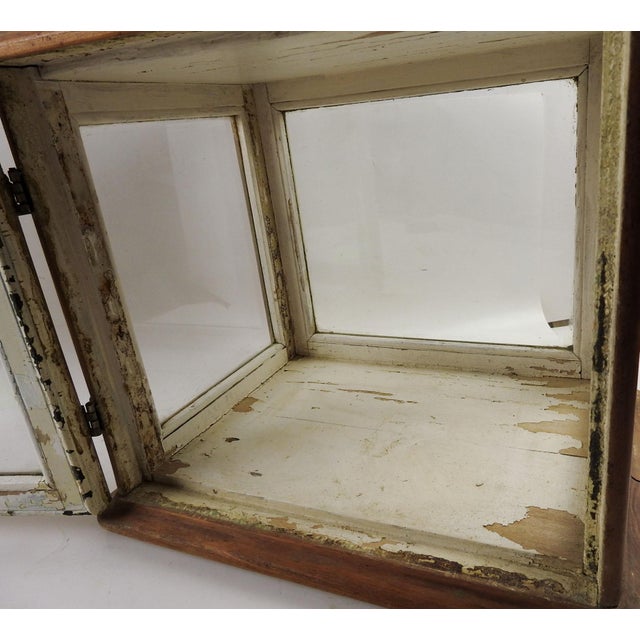 Vintage Tabletop Display Case Curio Cabinet Chairish