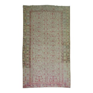 Antique Worn Khotan Rug For Sale